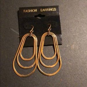 Copper earrings